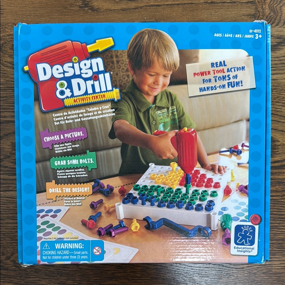 Design & Drill Activity Center - Multicolor